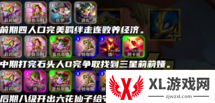 金铲铲之战高马力莉莉娅阵容运营攻略图五