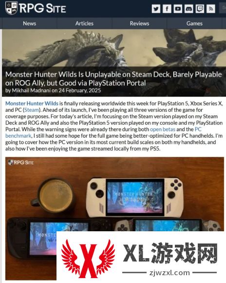 《怪物猎人：荒野》不支持Steam Deck
