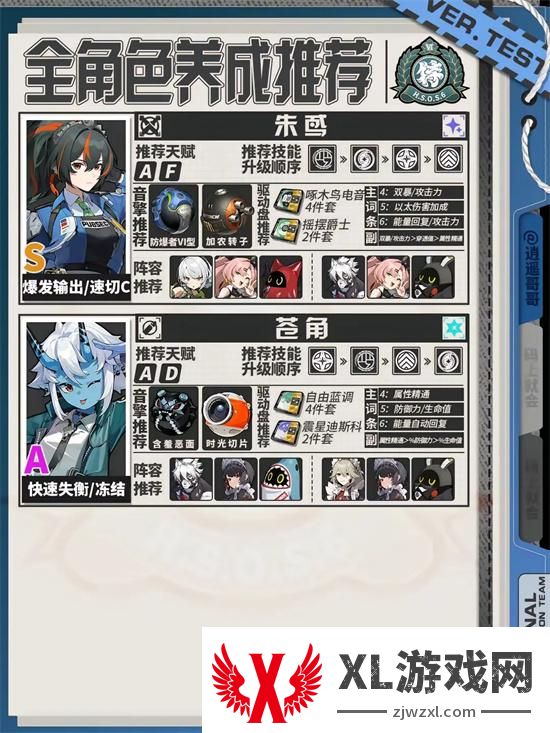 绝区零全角色培养攻略图九