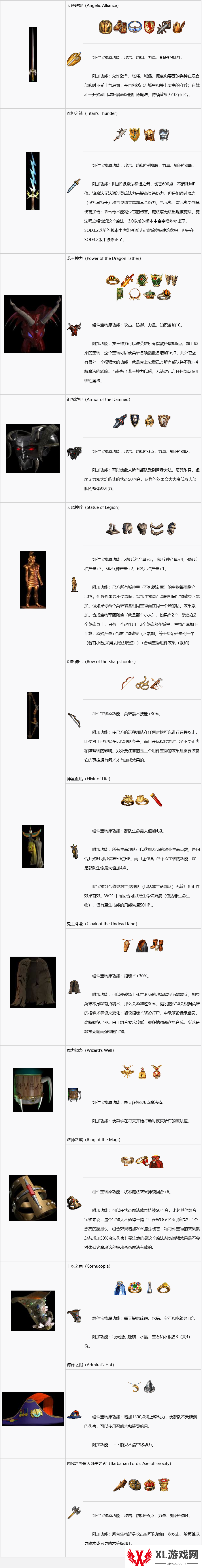 英雄无敌3组合宝物合成攻略图二