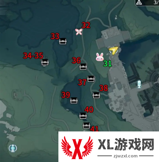鸣潮虎口山脉地图100%全收集攻略图六