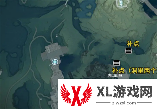 鸣潮虎口山脉地图100%全收集攻略图八