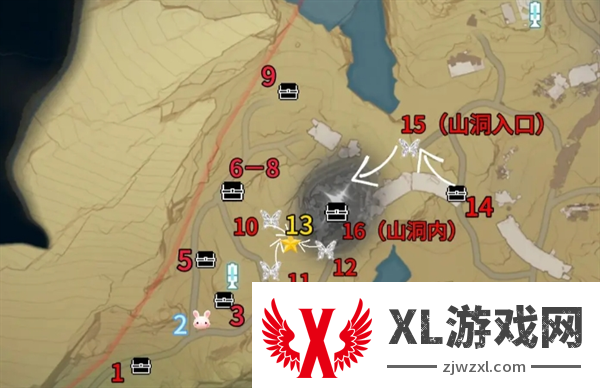 鸣潮荒石高地探索全收集攻略图二