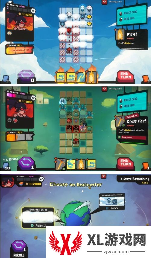 《星之侵略者》Steam试玩发布 卡牌构筑机甲射击