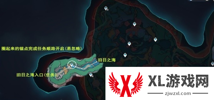 原神4.6旧日之海锚点秘境开图路线分享图五