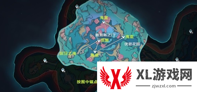 原神4.6旧日之海锚点秘境开图路线分享图六