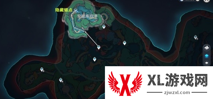 原神4.6旧日之海锚点秘境开图路线分享图八