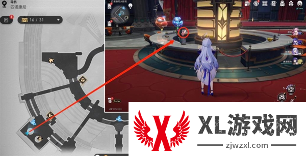 崩坏星穹铁道2.2匹诺康尼大剧院20只折纸小鸟位置大全图八