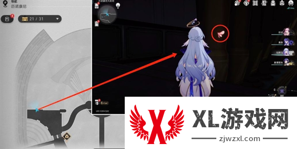 崩坏星穹铁道2.2匹诺康尼大剧院20只折纸小鸟位置大全图十四